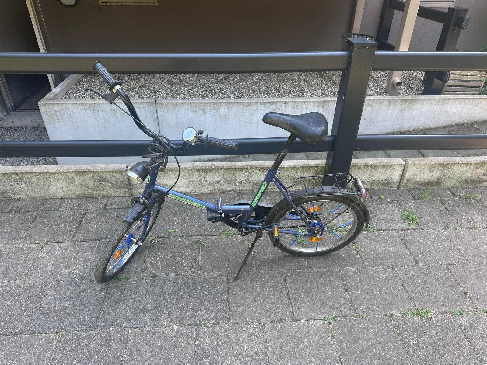 Rhino weekend star vouwfiets, Fietsen en Brommers, Fietsen | Vouwfietsen, Ophalen, Gebruikt, Overige merken