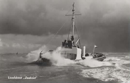 Onbekend Loodsboot Zeekoet, Verzenden, 1940 tot 1960, Ongelopen