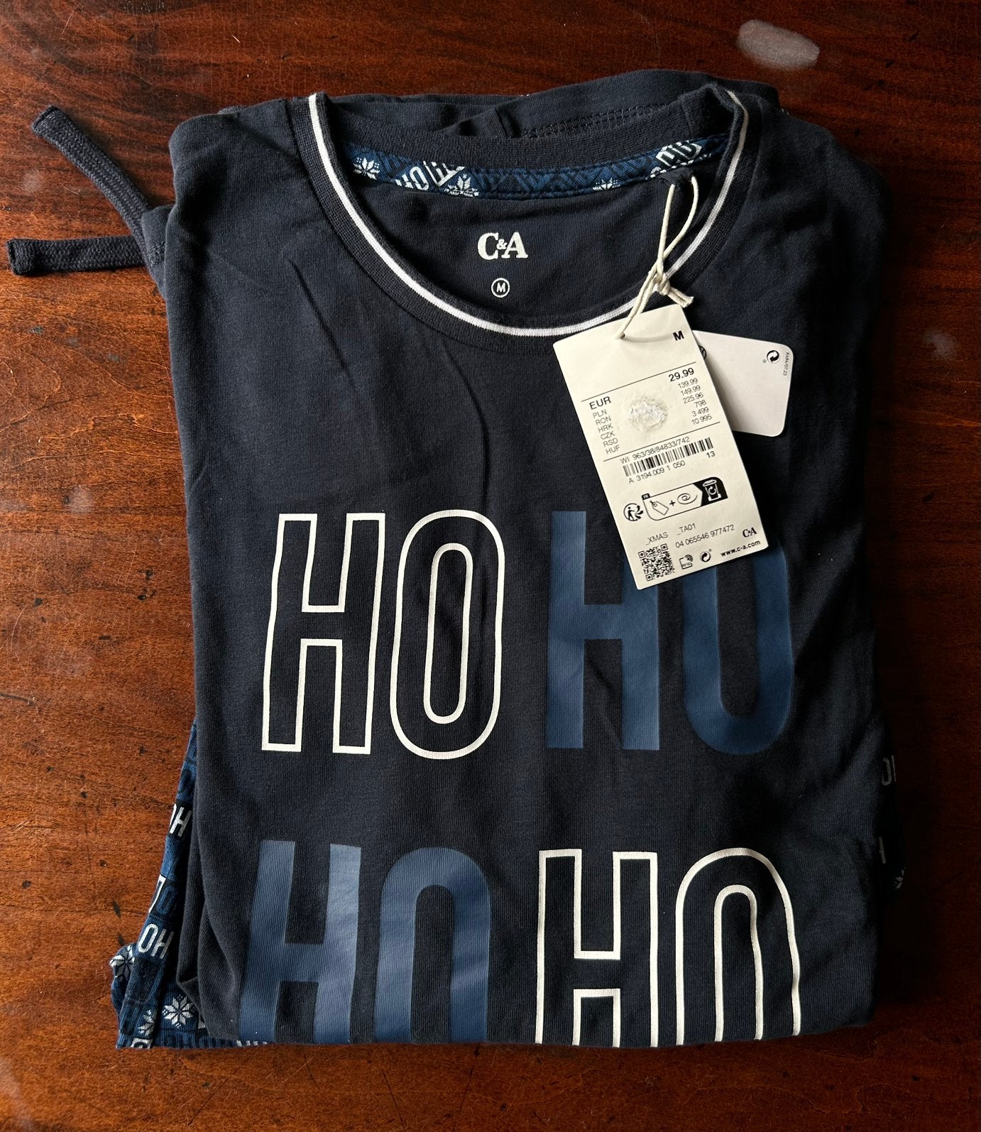 Nieuwe pyjama van C&A, Kleding | Heren, Ophalen of Verzenden, Nieuw, Maat 48/50 (M), C&A