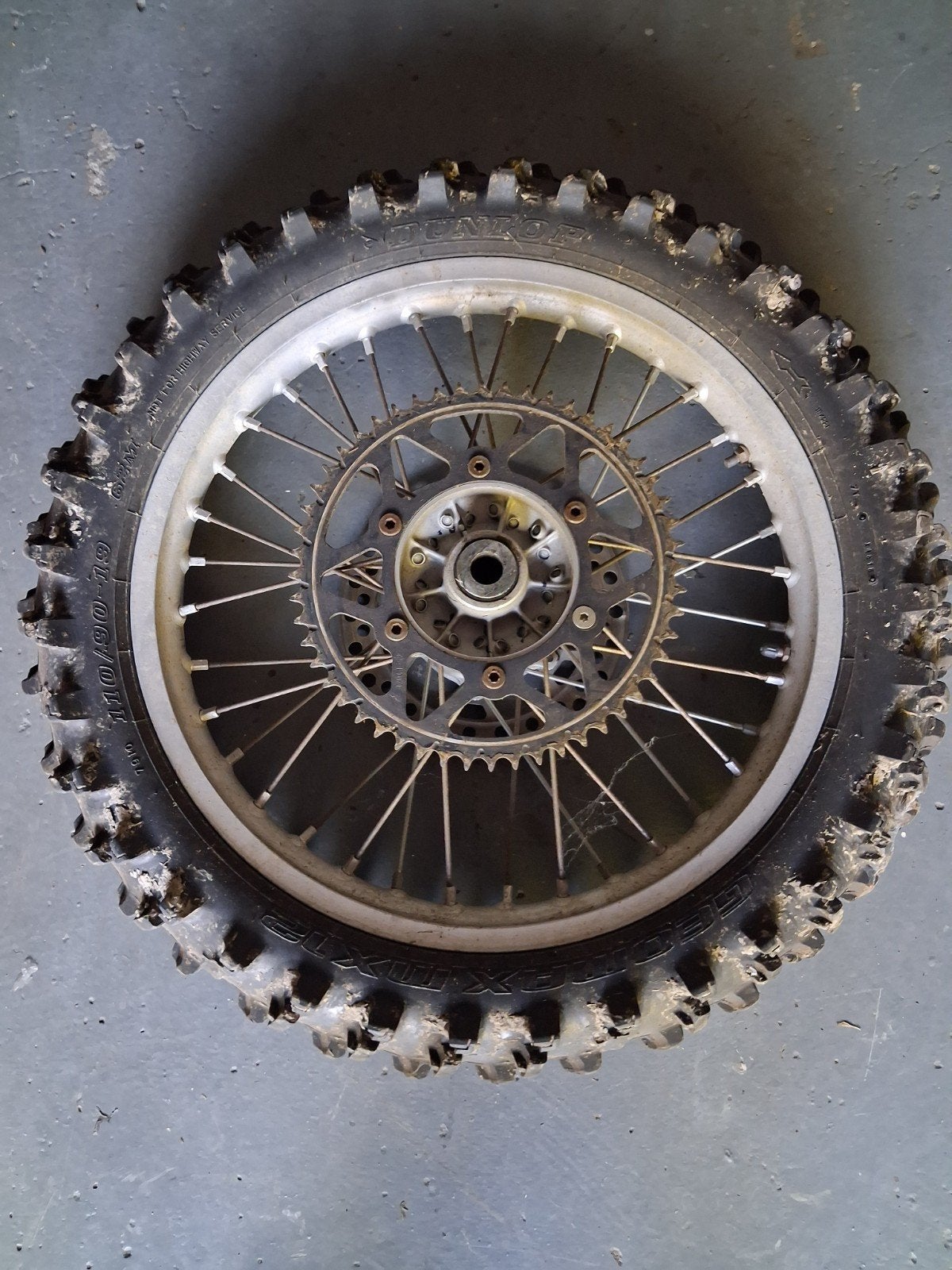 Suzuki rm 125 (2000) Achterwiel, Motoren, Ophalen, Gebruikt