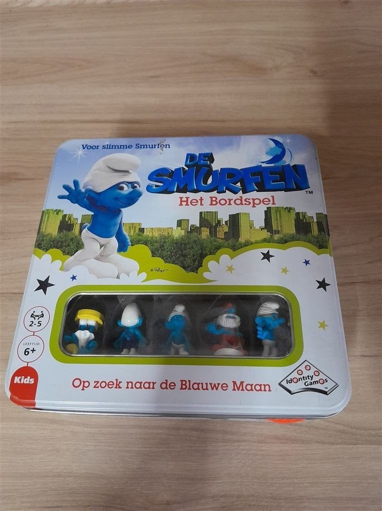 de smurfen het bordspel - s4393, Verzenden, Zo goed als nieuw