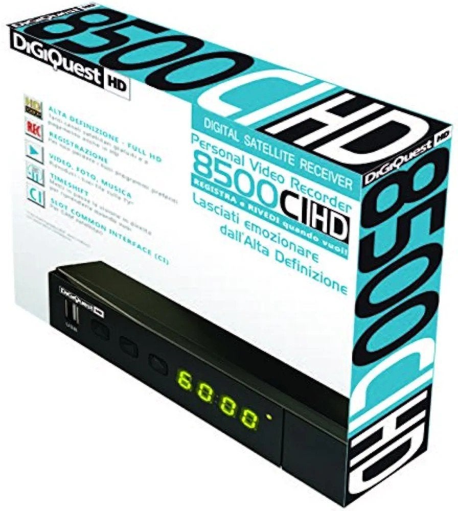 DigiQuest 8500 CIHD Digitale Satelliet Ontvanger PVR, Ophalen of Verzenden