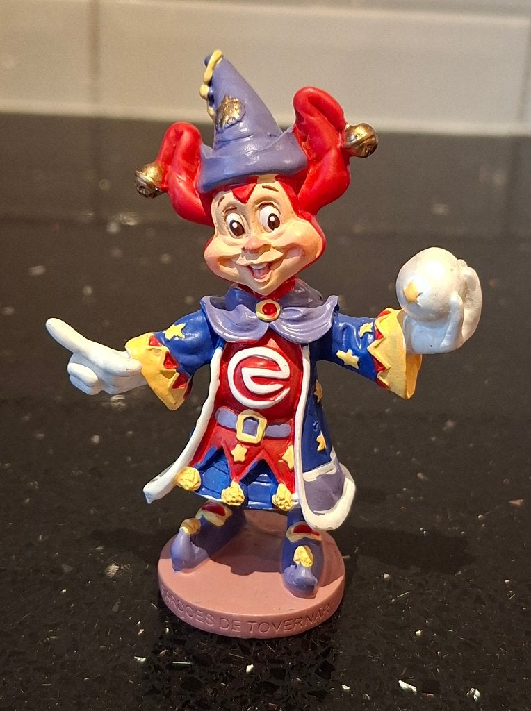 AH Efteling 2001 figuur: Pardoes Tovenaar ( B), Ophalen of Verzenden, Zo goed als nieuw, Beeldje of Poppetje
