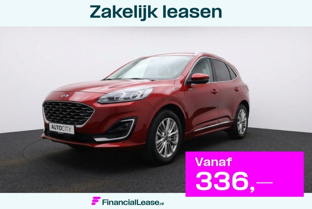 Ford Kuga Plug-In Hybrid Vignale 225 pk Pano l Trekhaak l Le, Automaat, 14 kWh, Gebruikt, Euro 6
