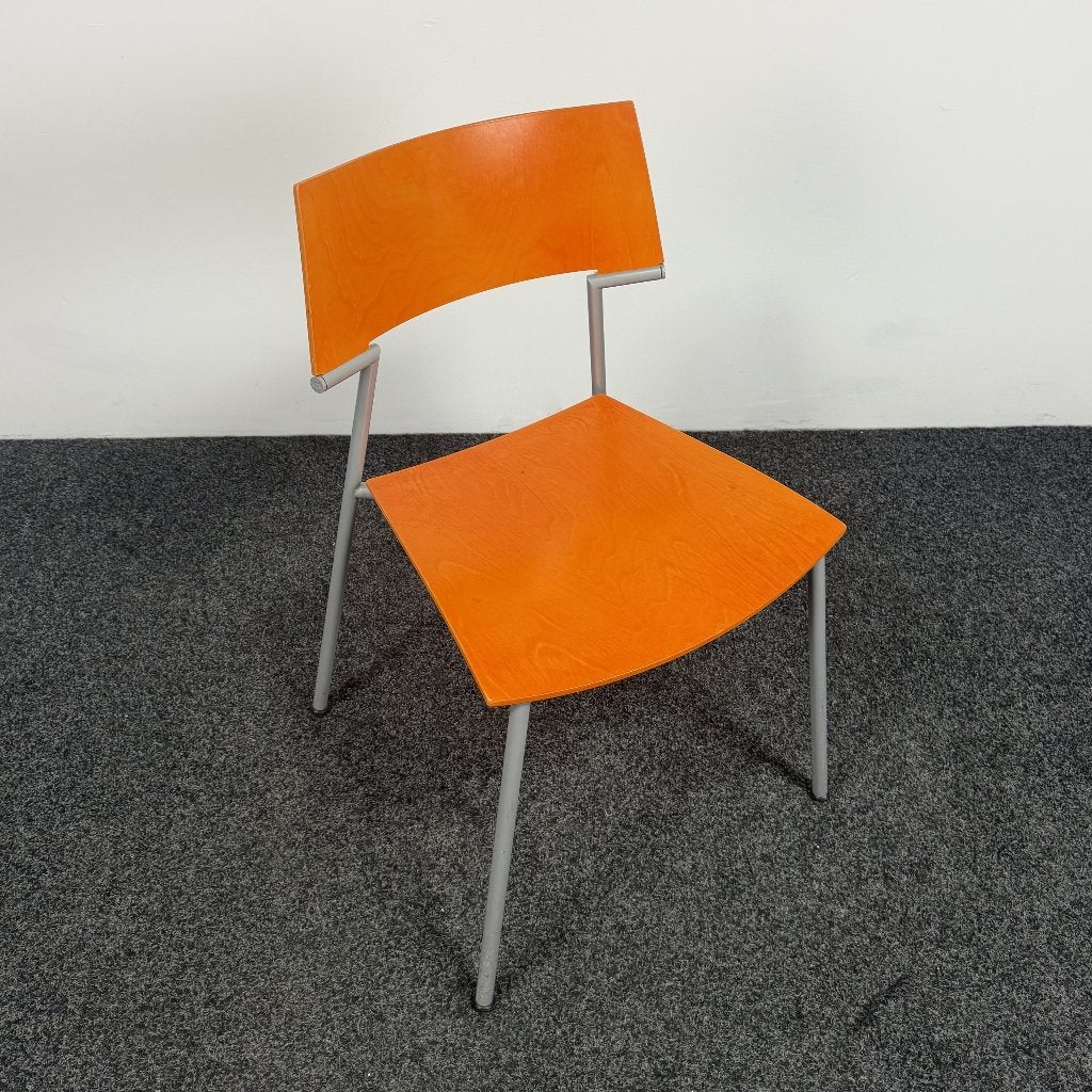 Van Der Sluis Quasi Stoel | Oranje 26235, Ophalen, Gebruikt, Overige kleuren, Eén