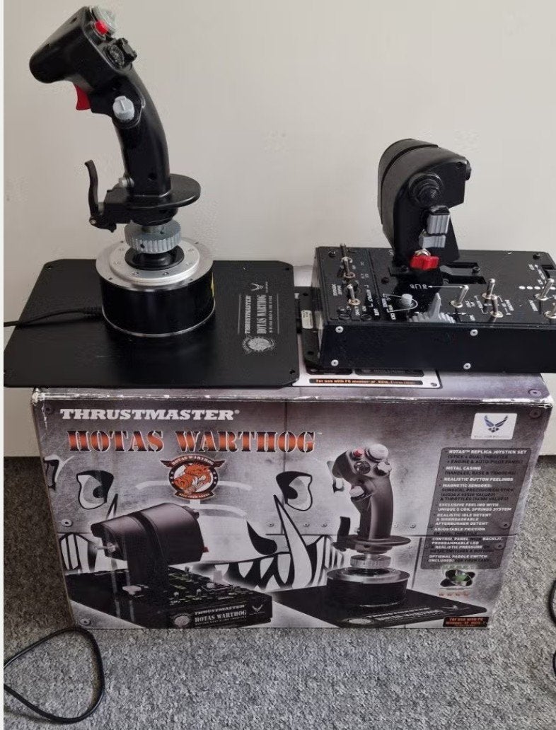 Thrustmaster HOTAS Warthog Joystick & Throttle Set, Ophalen of Verzenden