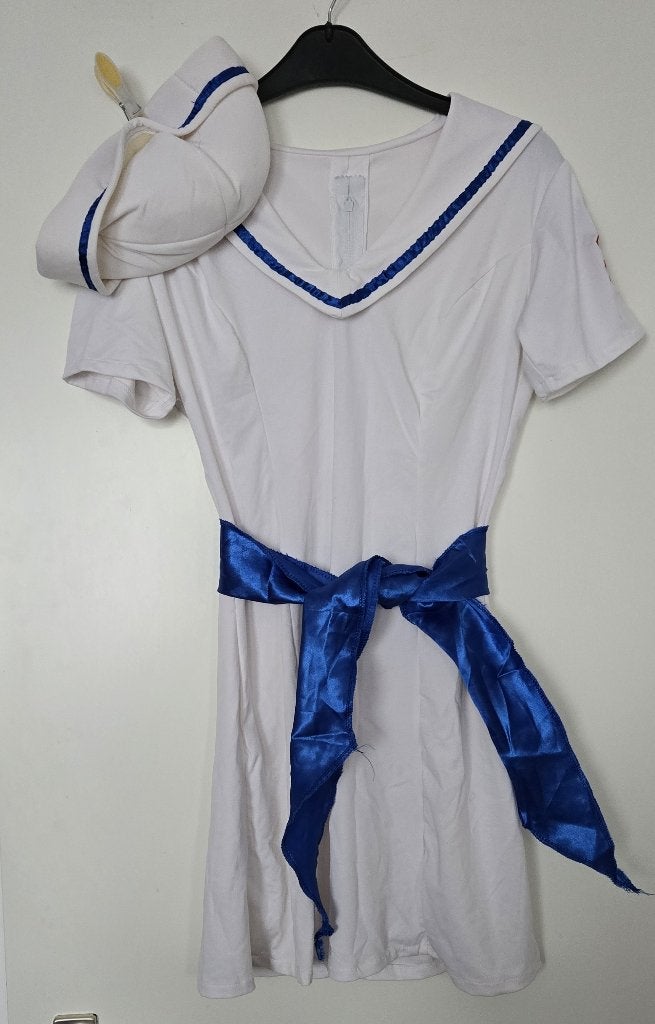 Nieuw Matrozen jurk mt 42, Ophalen of Verzenden, Nieuw, Maat 42/44 (L), Carnaval