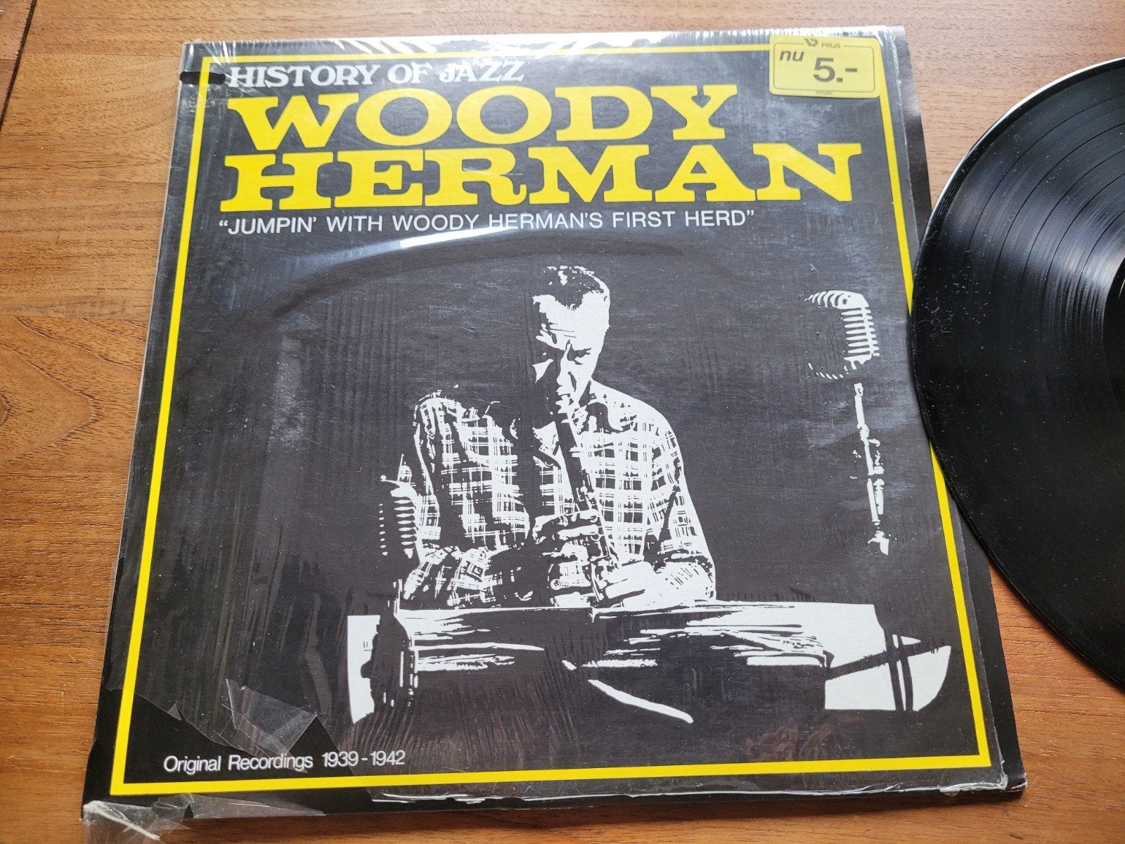Woody Herman - Jumpin' with Woody Herman's First Herd (1970), LP, Ophalen of Verzenden, Zo goed als nieuw, Import