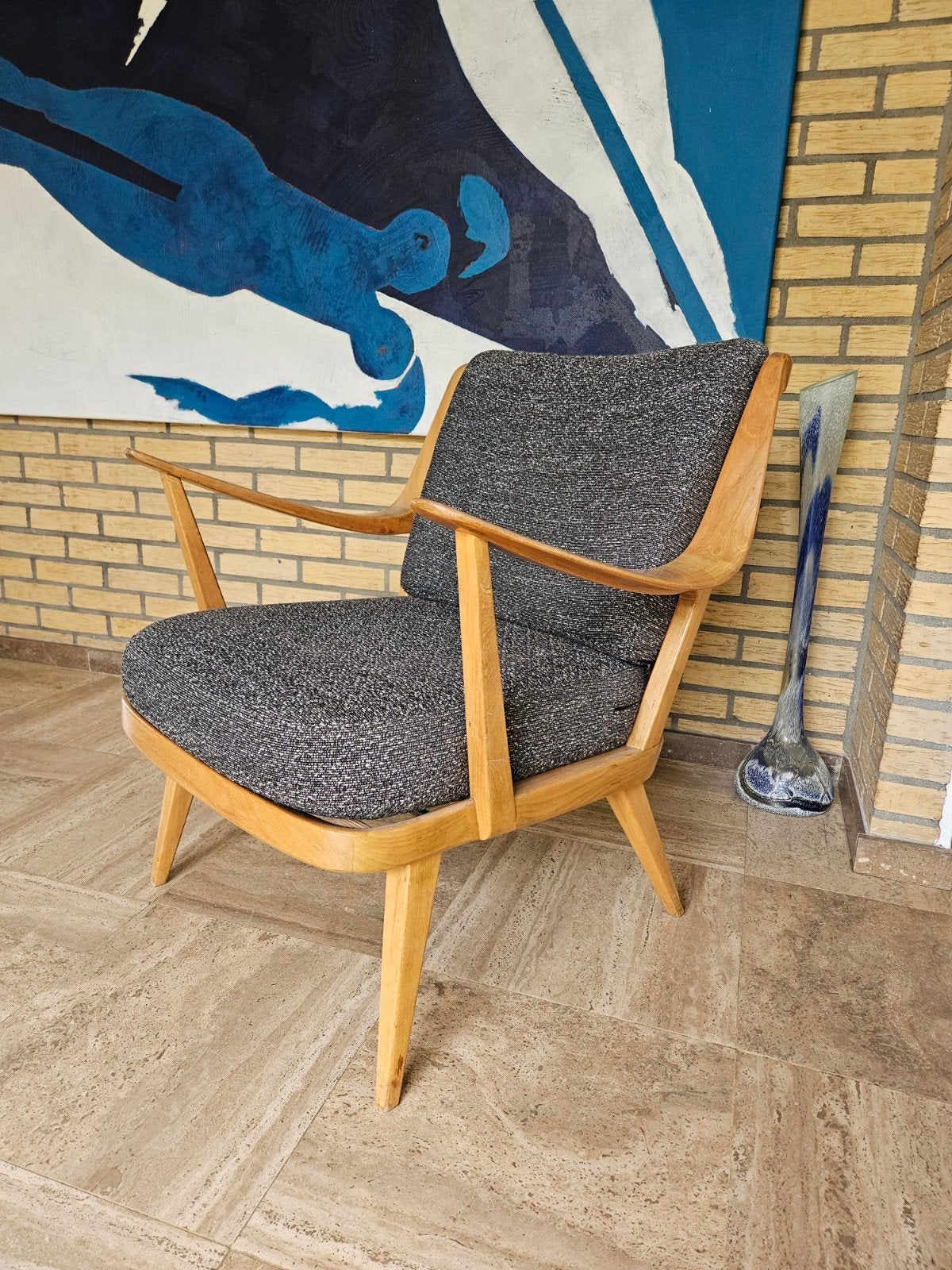 2 Knoll Antimott stoeltjes jaren 60, Antiek en Kunst, Ophalen of Verzenden