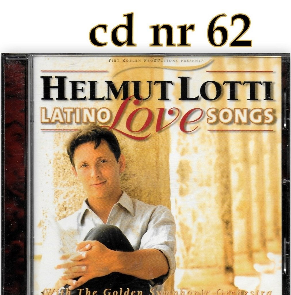 Cd nr62 latino love songs van Helmut Lotti  ---, Ophalen of Verzenden, Zo goed als nieuw