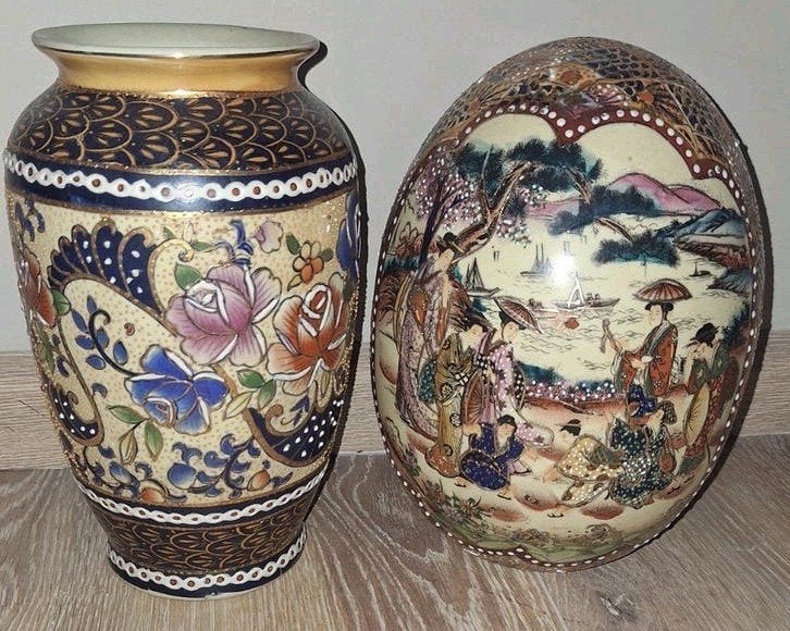 Chinese vaas China beeld eivorm, Ophalen
