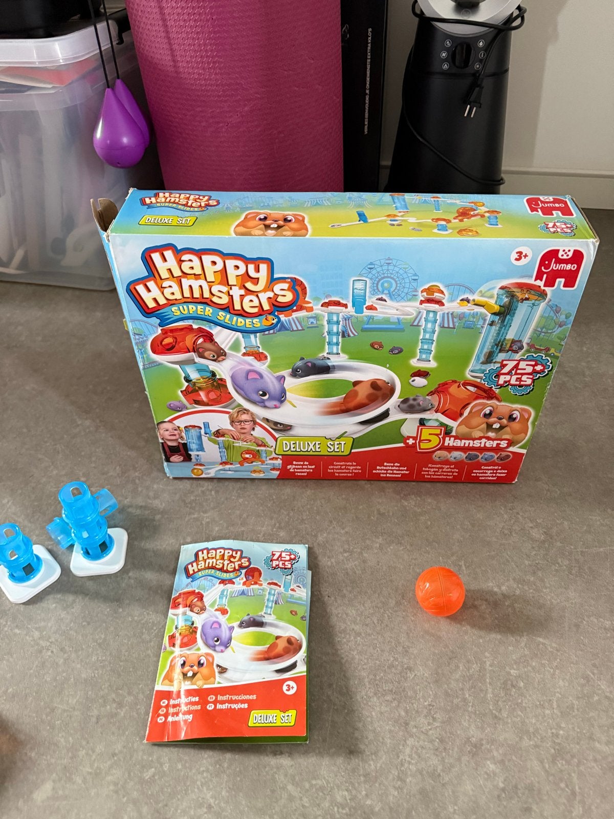 Happy Hamsters Super Slides Deluxe Set - Zo goed als nieuw, Ophalen of Verzenden, Zo goed als nieuw, Jongen of Meisje
