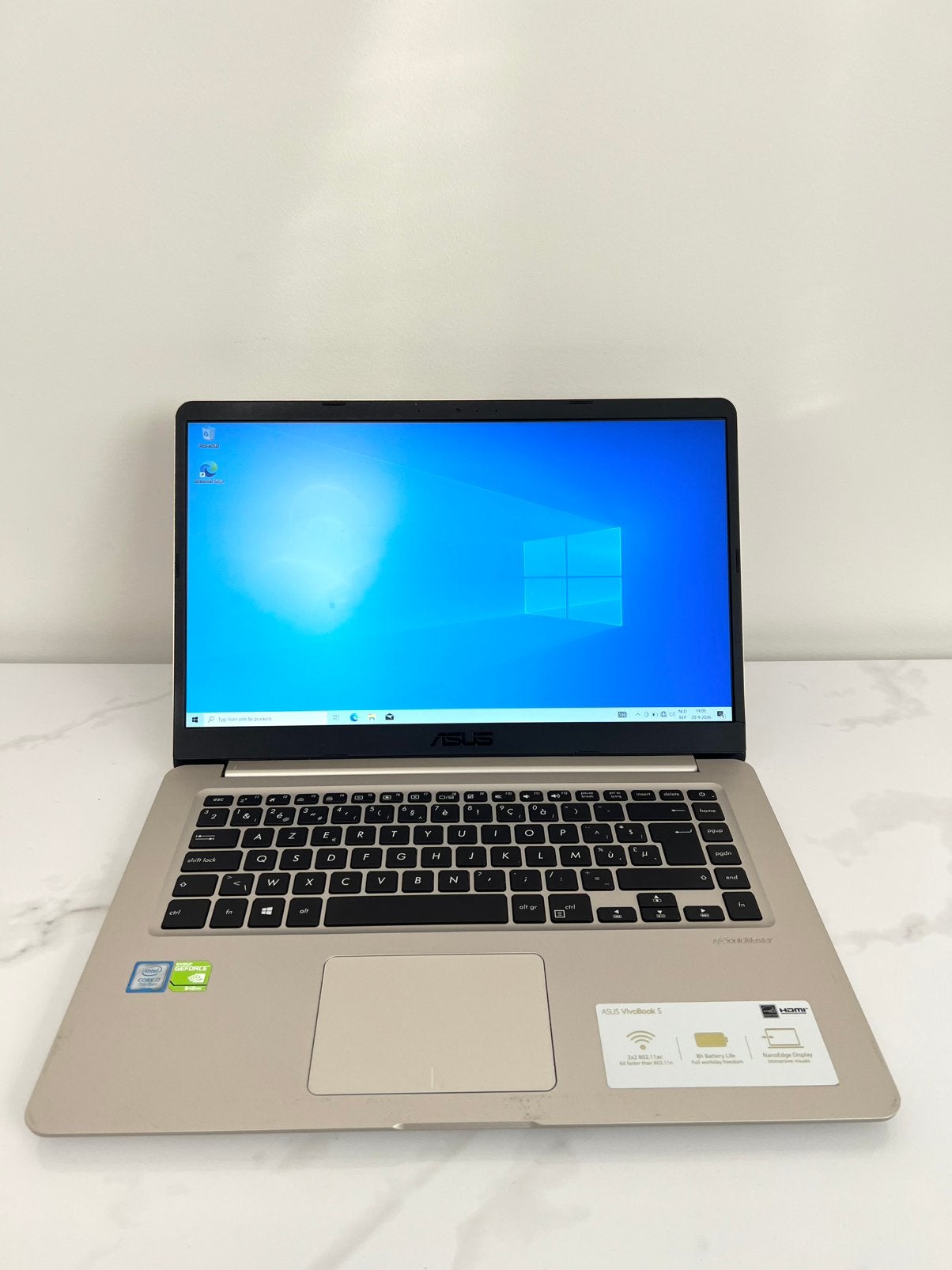 Laptop Asus i7, Computers en Software, Met videokaart, 2 tot 3 Ghz, 15 inch, 8 GB