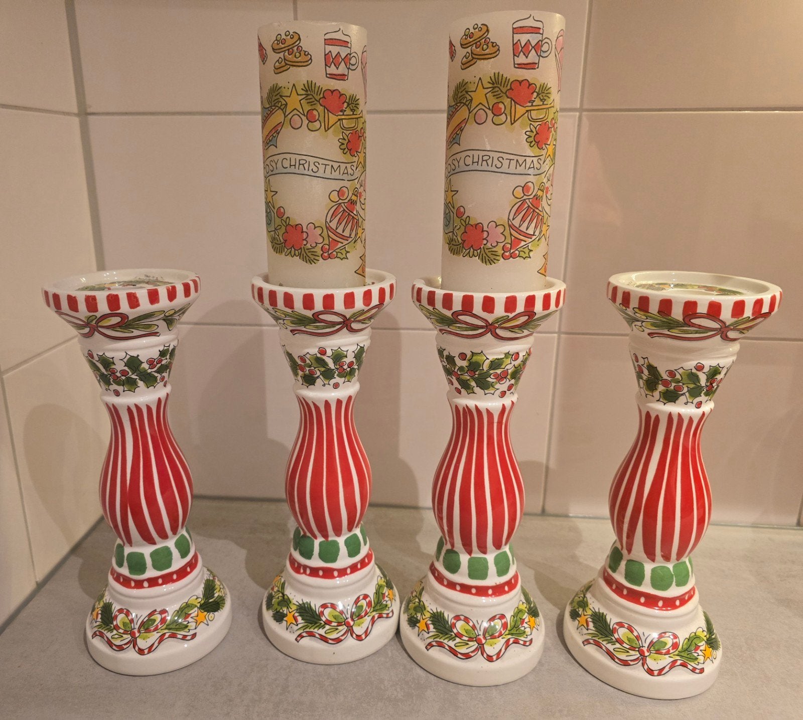 Blond Amsterdam kerst, Ophalen, Zo goed als nieuw, Aardewerk, Blond Amsterdam