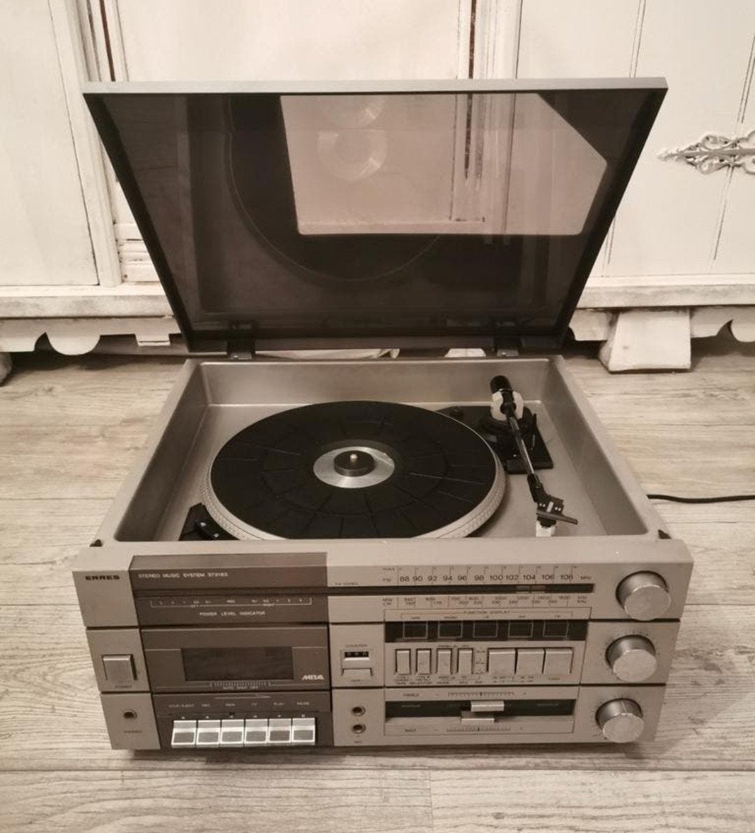 Stereoset met Platenspeler, Ophalen, Platenspeler, Philips