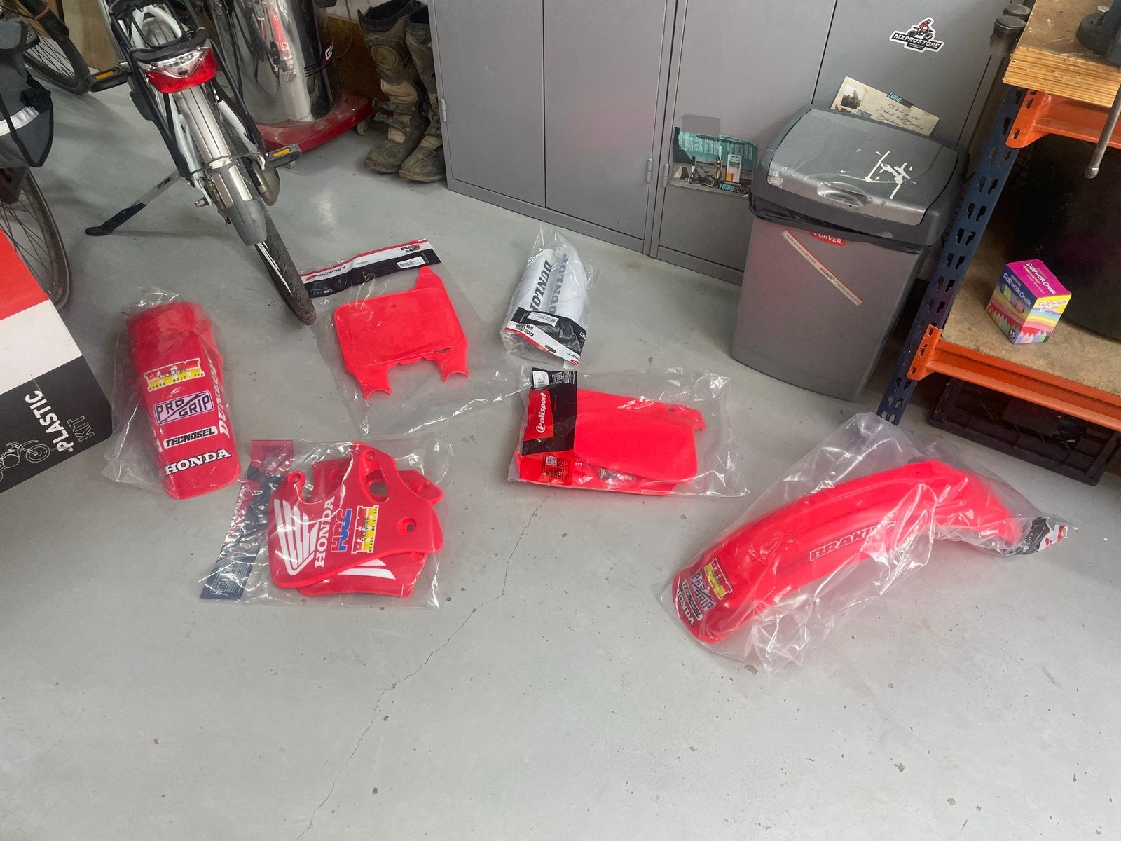 gloed nieuwe kappen honda cr 125 1994, Ophalen of Verzenden, Nieuw, Overige