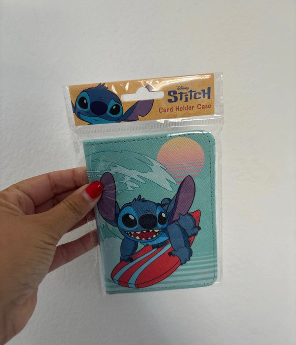 Stitch paspoort hoes kind peuter kleuter paspoort, Ophalen of Verzenden, Zo goed als nieuw, Blauw
