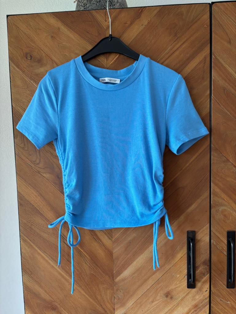 Mooie Shirtje van Zara. Maat S, Kleding | Dames, Blauw, Zara, Ophalen of Verzenden, Zo goed als nieuw