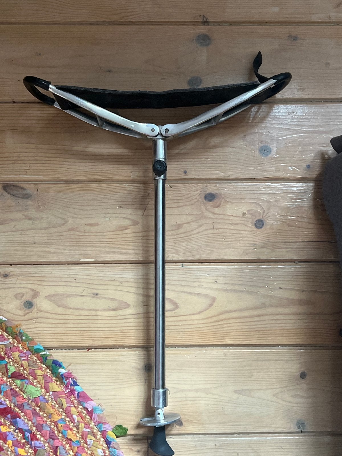 Wandelstok/ stoel, Ophalen of Verzenden, Verstelbaar, Gebruikt