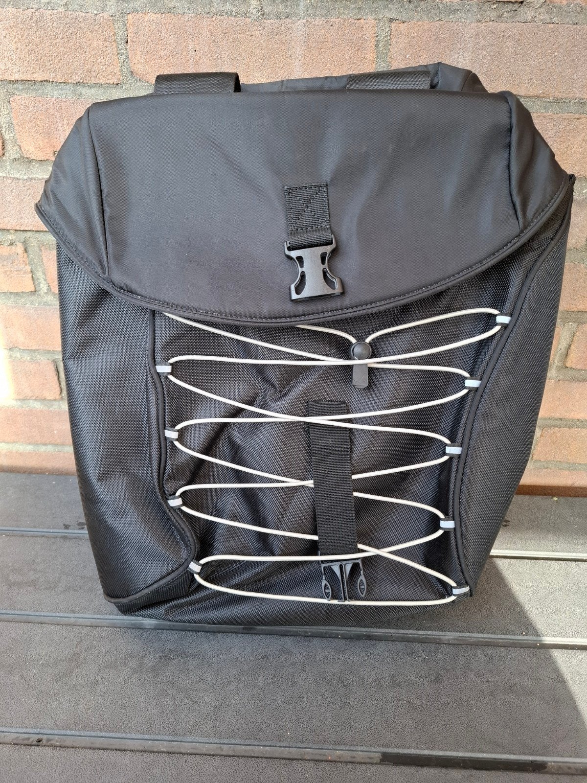 Nieuwe dubbele fiets tas beck S.tar ca.36l kleur wit, Ophalen of Verzenden