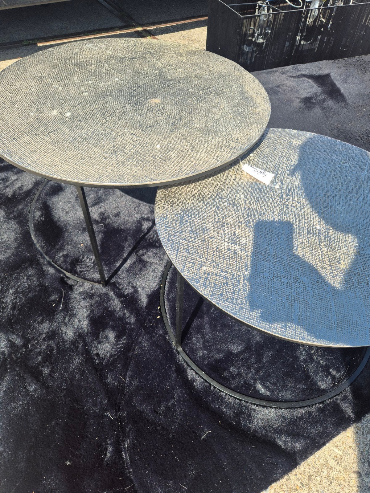 Light & living salon tafels, Ophalen, 50 tot 100 cm, Rond, 50 tot 100 cm