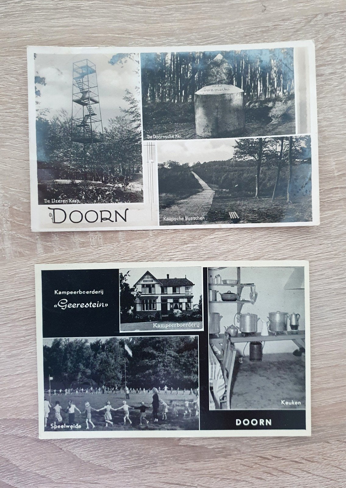 6 x  Doorn - Diverse locaties, Ophalen of Verzenden, 1960 tot 1980, Gelopen, Utrecht