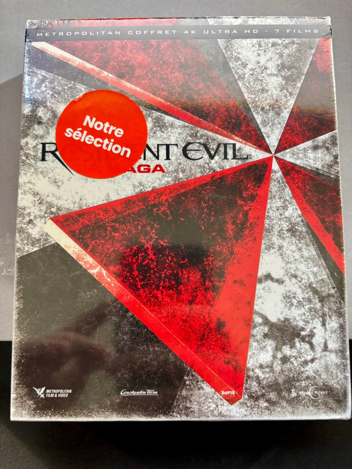 Resident Evil - Saga 7 Films 4K Ultra HD Blu-Ray, -, -, Ophalen of Verzenden, Zo goed als nieuw