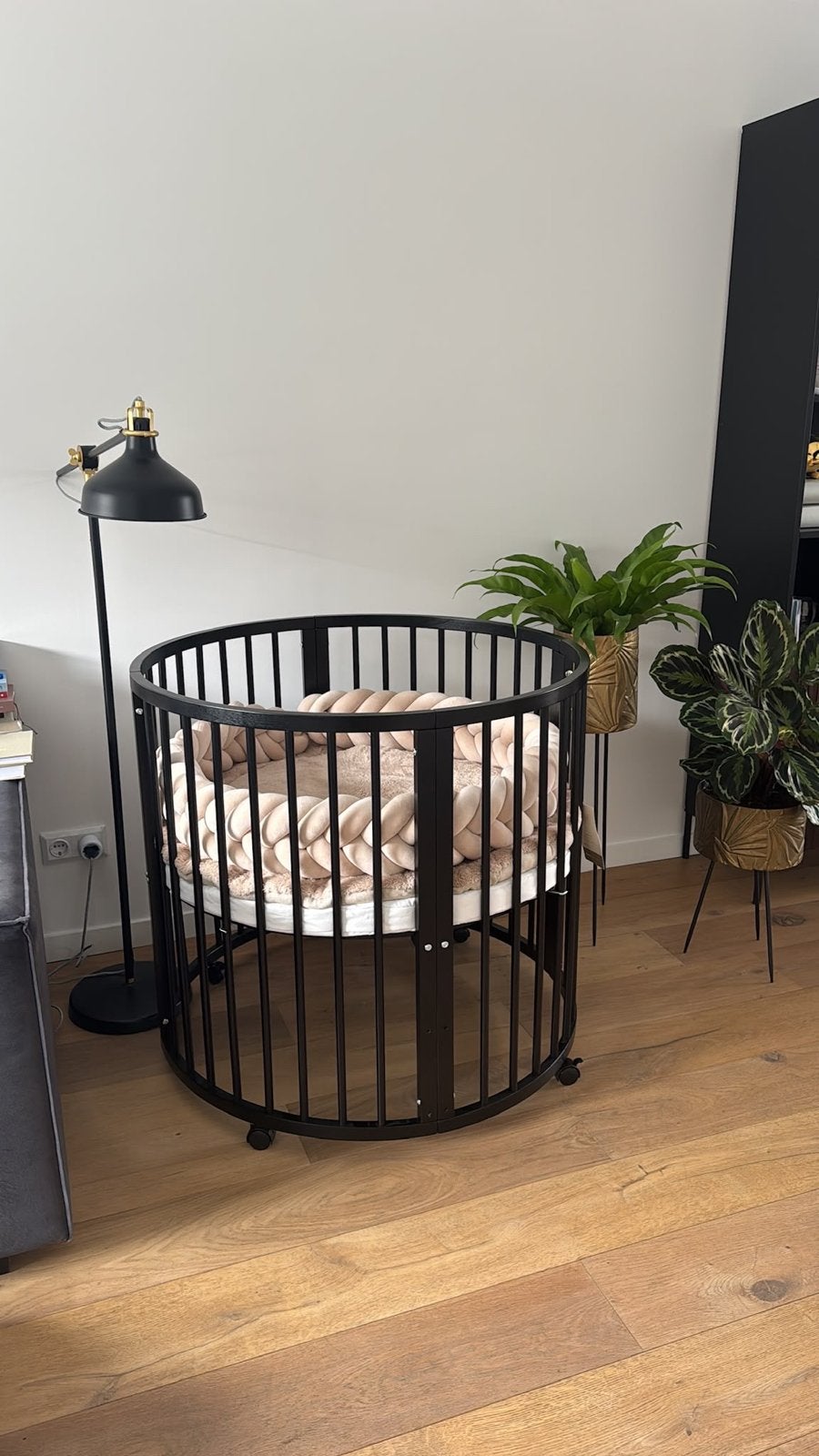 Ronde box inclusief kussens, Kinderen en Baby's, Babywiegjes en Ledikanten, Ophalen, Zo goed als nieuw, Overige typen