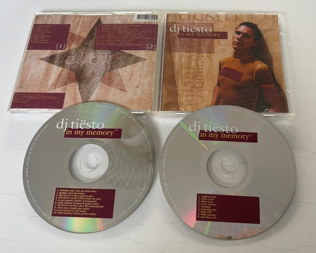 DJ Tiësto- In my memory (2cd), Ophalen of Verzenden, Zo goed als nieuw