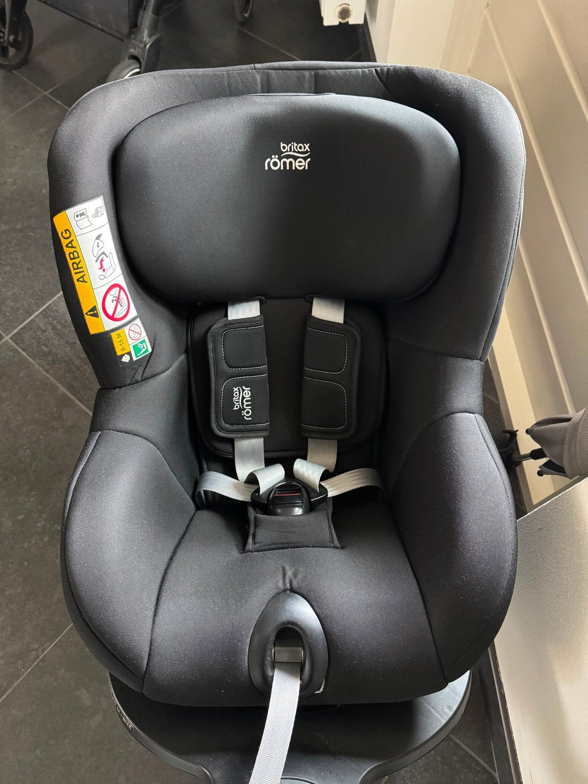 Britax Römer Dualfix M i-Size Autostoeltje Cosmos Black, Ophalen, Romer, 0 t/m 18 kg, Verstelbare rugleuning