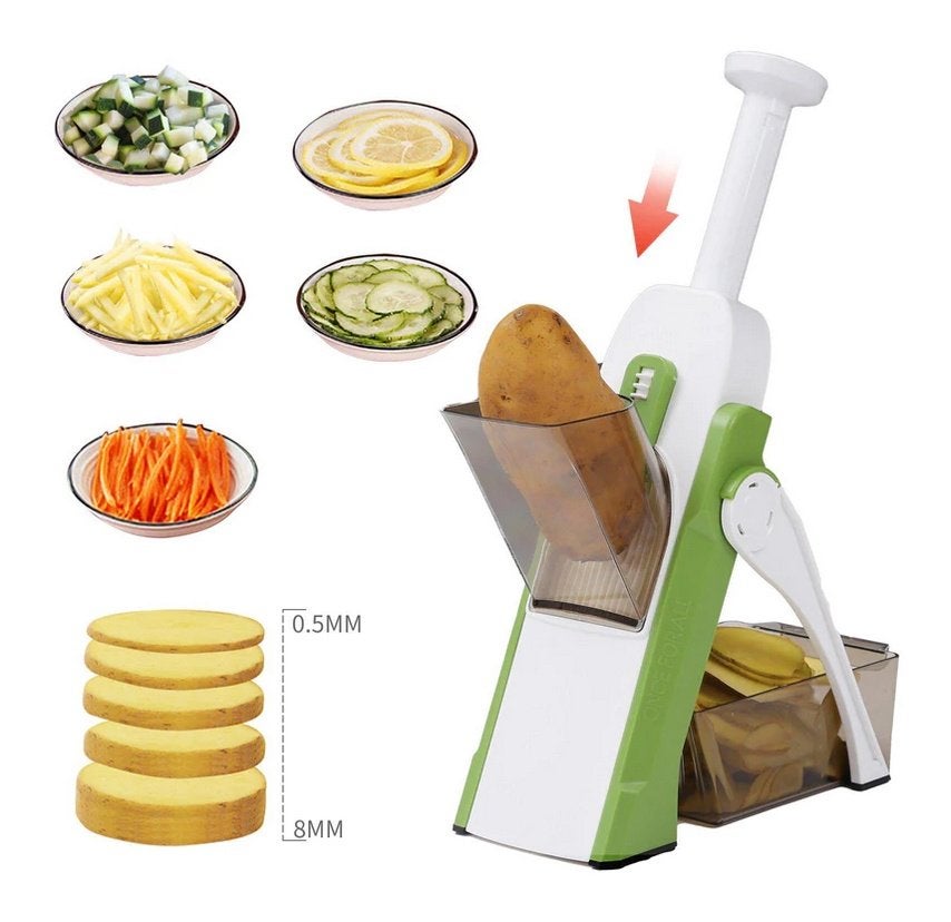 Te koop; Groentesnijder >> prijs is inclusief verzendkosten., Huis en Inrichting, Keuken | Servies, Ophalen of Verzenden, Nieuw