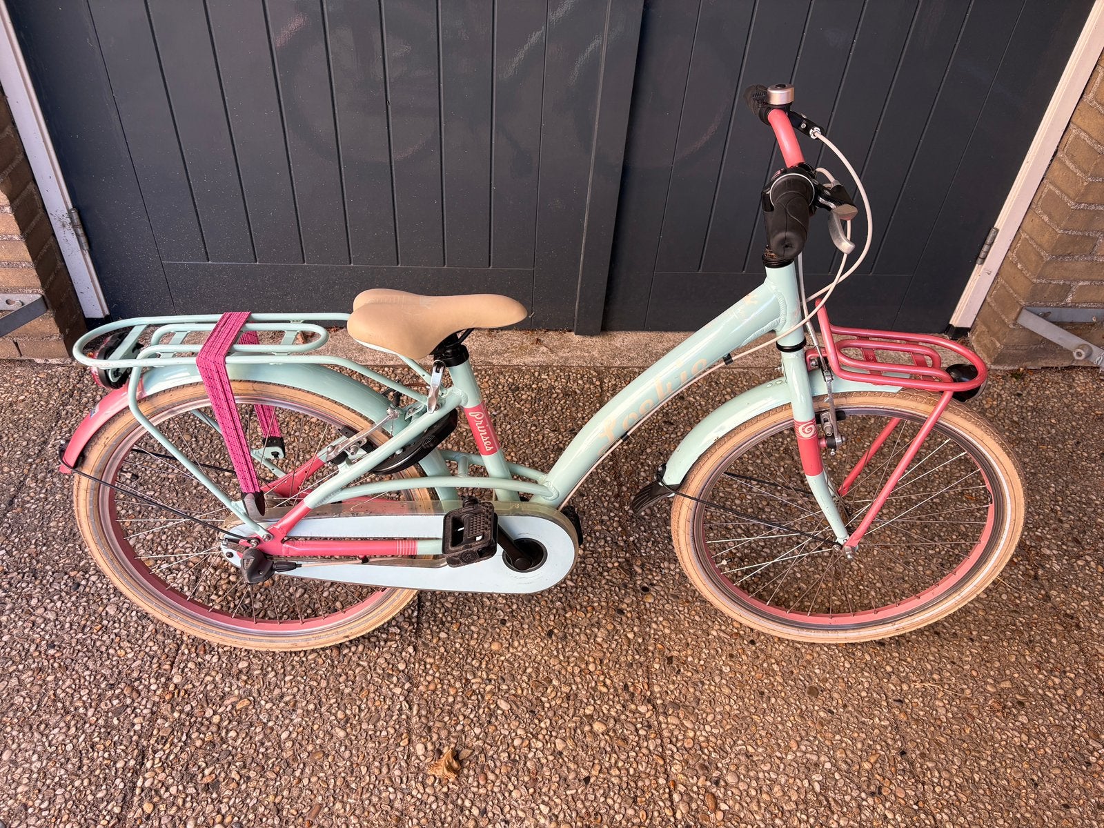 22 inch loekie prinses meisjesfiets, Ophalen, Zo goed als nieuw, 22 inch