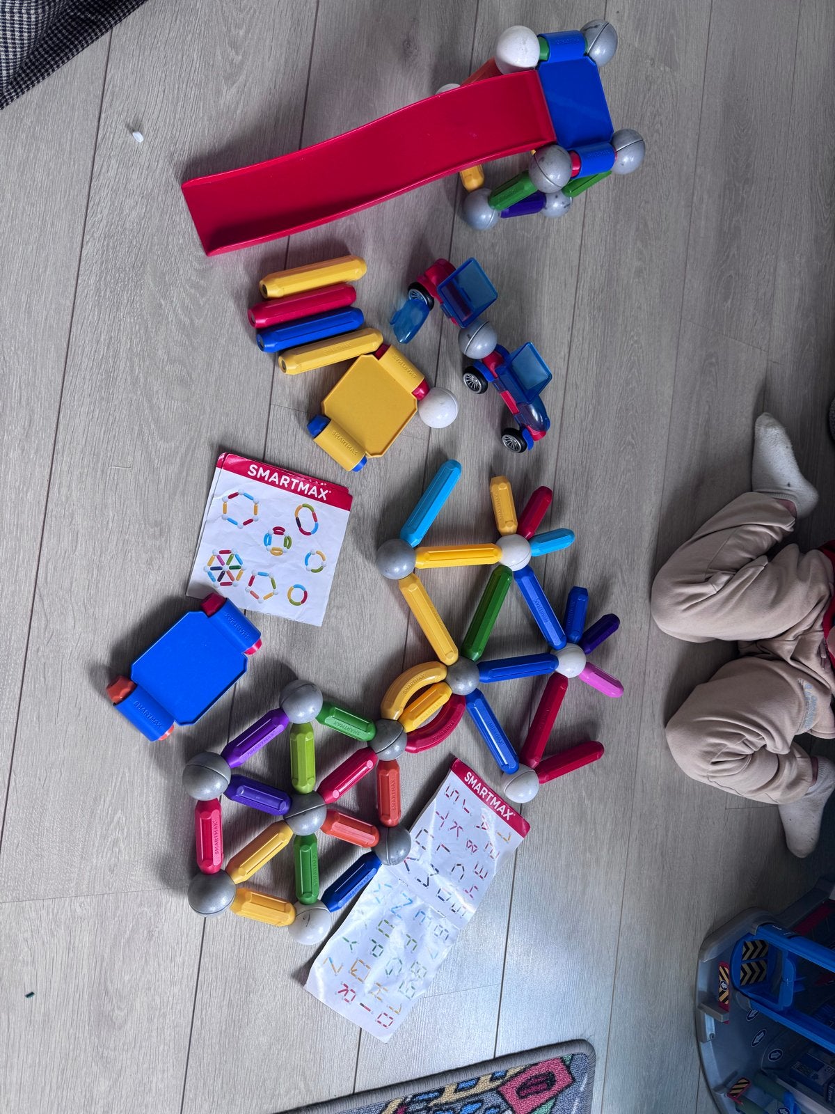 SmartMax Magnetisch Constructiespeelgoed met Baan en Auto's, Ophalen, Gebruikt, Overige merken