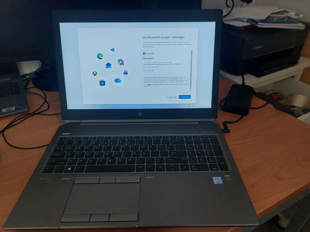 HP Z Book 15 inch Intel I7-8750H, 16Gb intern 1TB extern B&O, Computers en Software, Windows Laptops, Met videokaart, 2 tot 3 Ghz