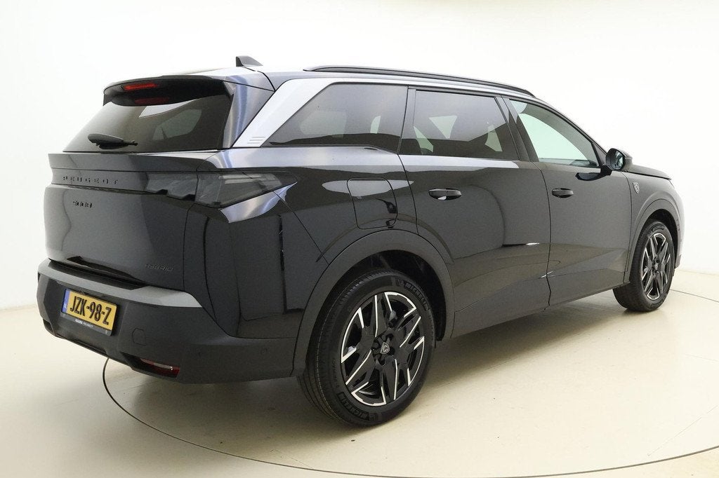 Peugeot 5008 1.2 Hybrid 145 GT Exclusive 7p AGR l Nappa Lede, Auto's, Peugeot, 145 pk, Gebruikt, 1199 cc, 7 stoelen