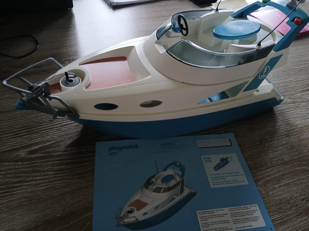 Playmobil 9822 – Uniek luxe jacht groot, Kinderen en Baby's, Speelgoed | Playmobil, Ophalen of Verzenden, Zo goed als nieuw