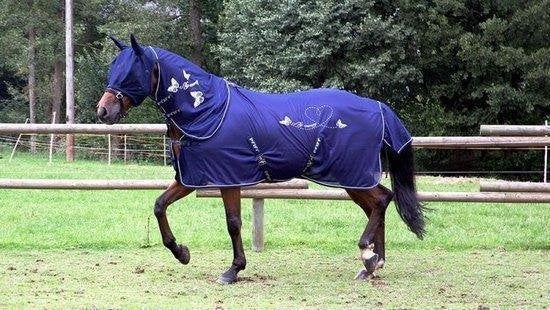 PFIFF Vliegendeken met Print blauw 165/205, Dieren en Toebehoren, Paarden en Pony's | Dekens en Dekjes, Ophalen of Verzenden, Nieuw