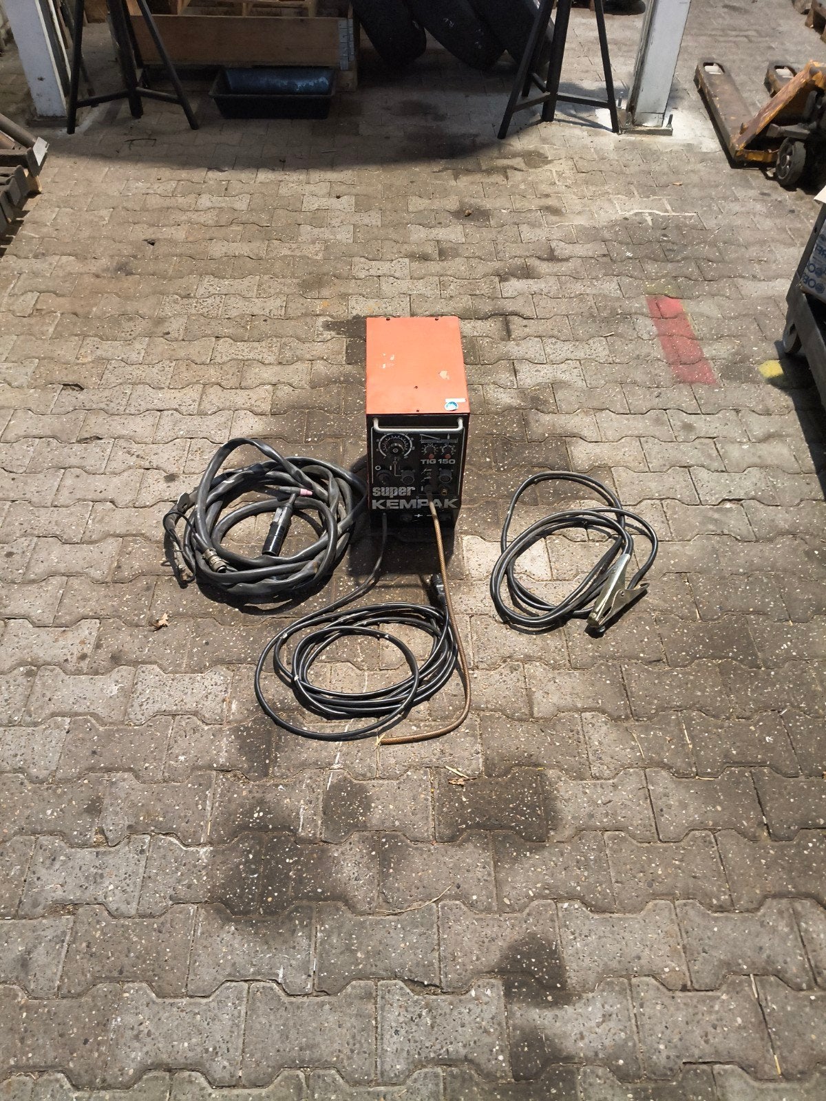 Super Kempak TIG 150 lasapparaat, Ophalen, Gebruikt, Minder dan 150 ampère, Tig