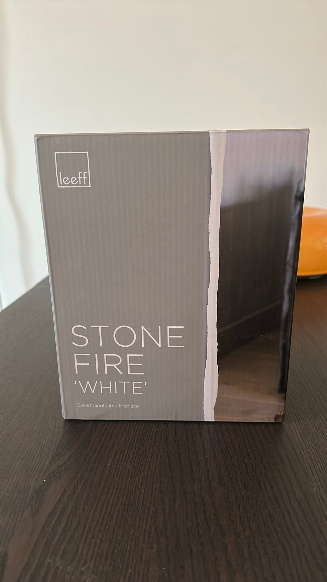 leeff - Stone Fire ‘White’, Ophalen, Nieuw, Vrijstaande haard, Overige soorten