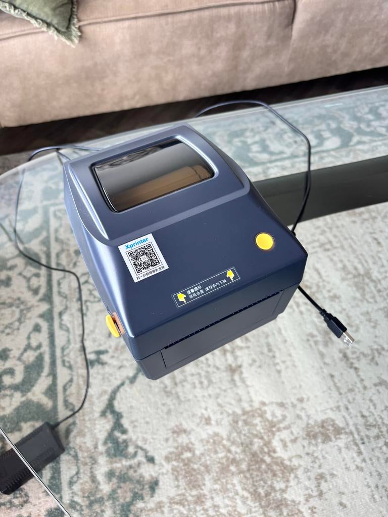 Xprinter thermische labelprinter, Ophalen, Zo goed als nieuw, Etiket