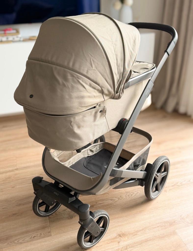 kinderwagen van joolz , type geo 3! sage, Kinderen en Baby's, Kinderwagens en Combinaties, Zo goed als nieuw, Combiwagen, Verstelbare duwstang