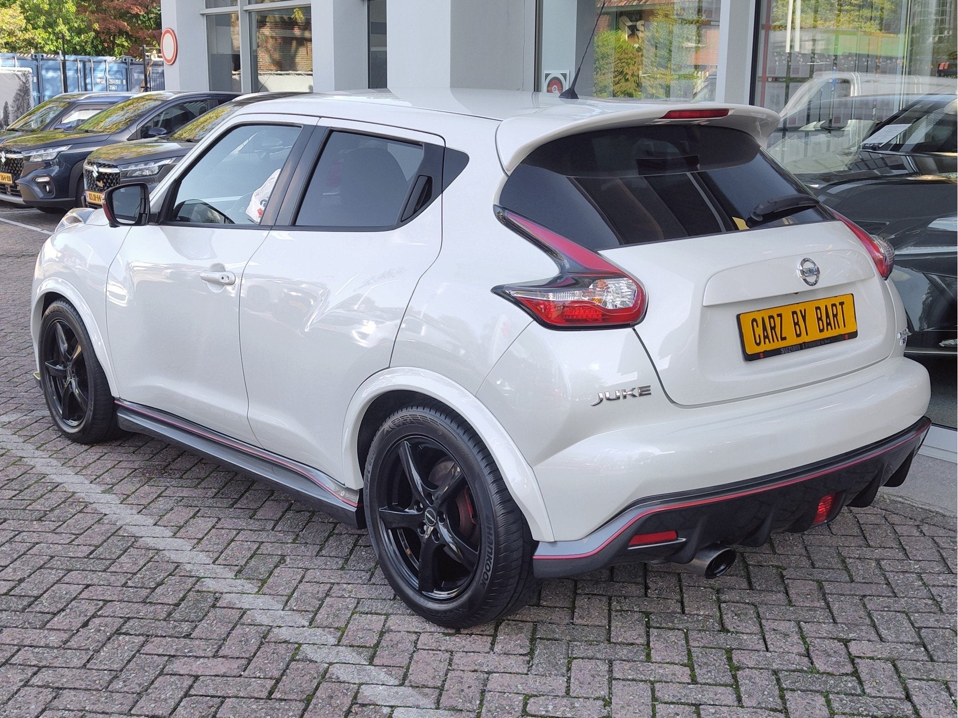 Nissan Juke 1.6 DIG-T 218 PK NISMO RS 360 Camera | Dodehoeks, Auto's, Voorwielaandrijving, 12 maanden, 1618 cc, Gebruikt