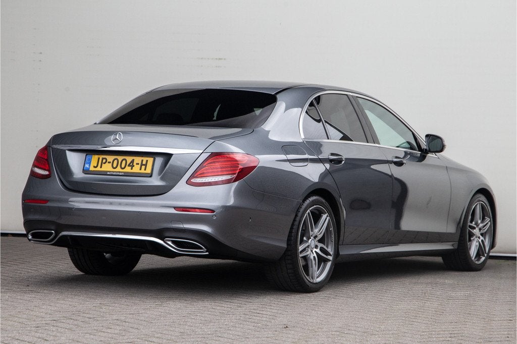 Mercedes-Benz E-Klasse 220 d AMG Widescreen, Head-up, Sfeerv, Automaat, Achterwielaandrijving, Gebruikt, 4 cilinders