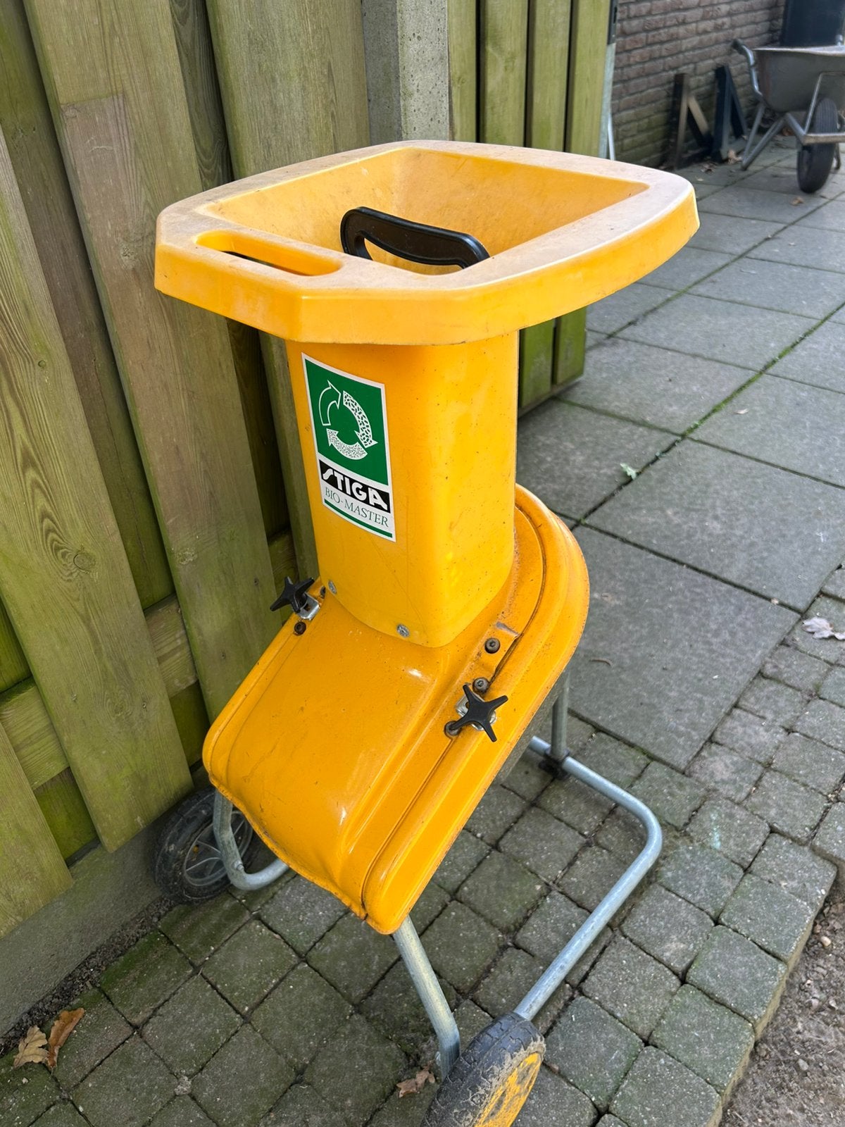 Stiga hakselaar, Tuin en Terras, Ophalen, Gebruikt