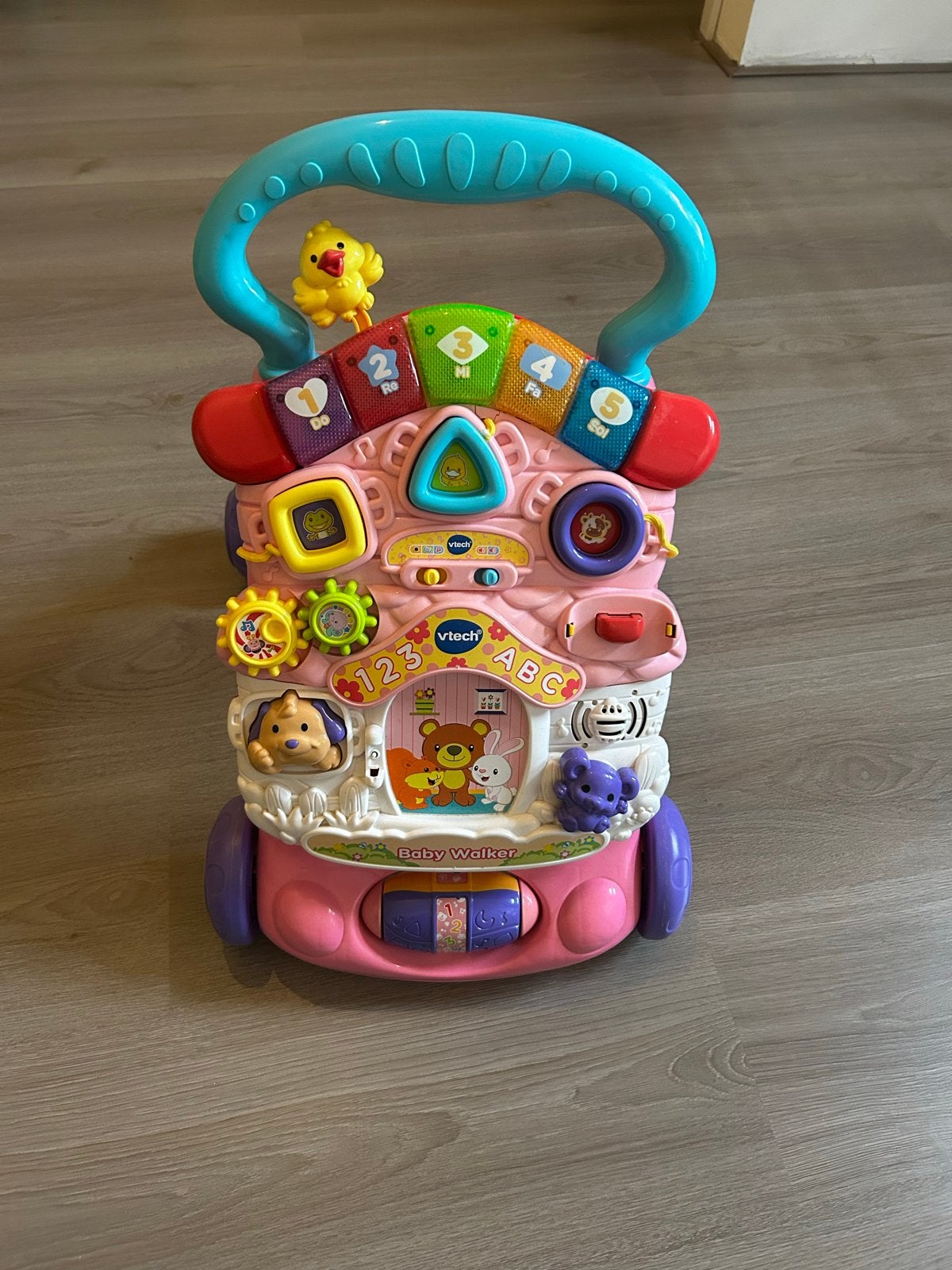 V-Tech Baby Loopwagen (2-in-1 Babywalker), Ophalen of Verzenden, Zo goed als nieuw, Overige typen, Met licht