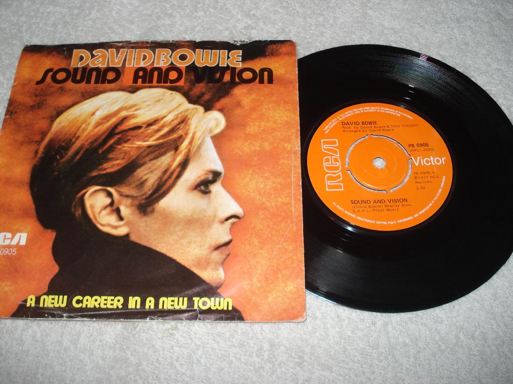 David Bowie   Sound And Vision   UK    Orgineel, Cd's en Dvd's, Vinyl Singles, Fotohoes, Ophalen of Verzenden, Zo goed als nieuw