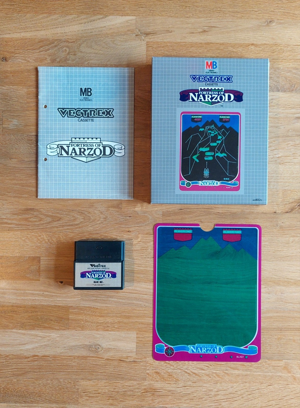 Vectrex Fortress of Narzod, Spelcomputers en Games, 1 speler, Ophalen of Verzenden, Gebruikt, Vanaf 3 jaar