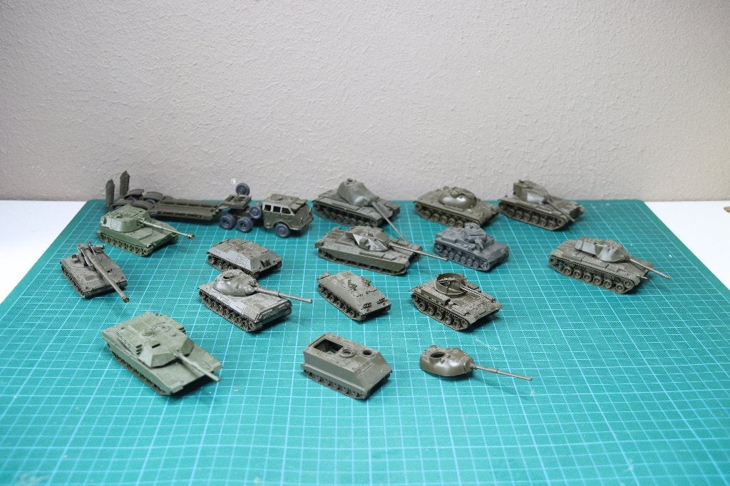 Roco tanks en vrachtwagen leger schaal 1:87, Gelijkstroom, Wagon, Ophalen of Verzenden, Zo goed als nieuw