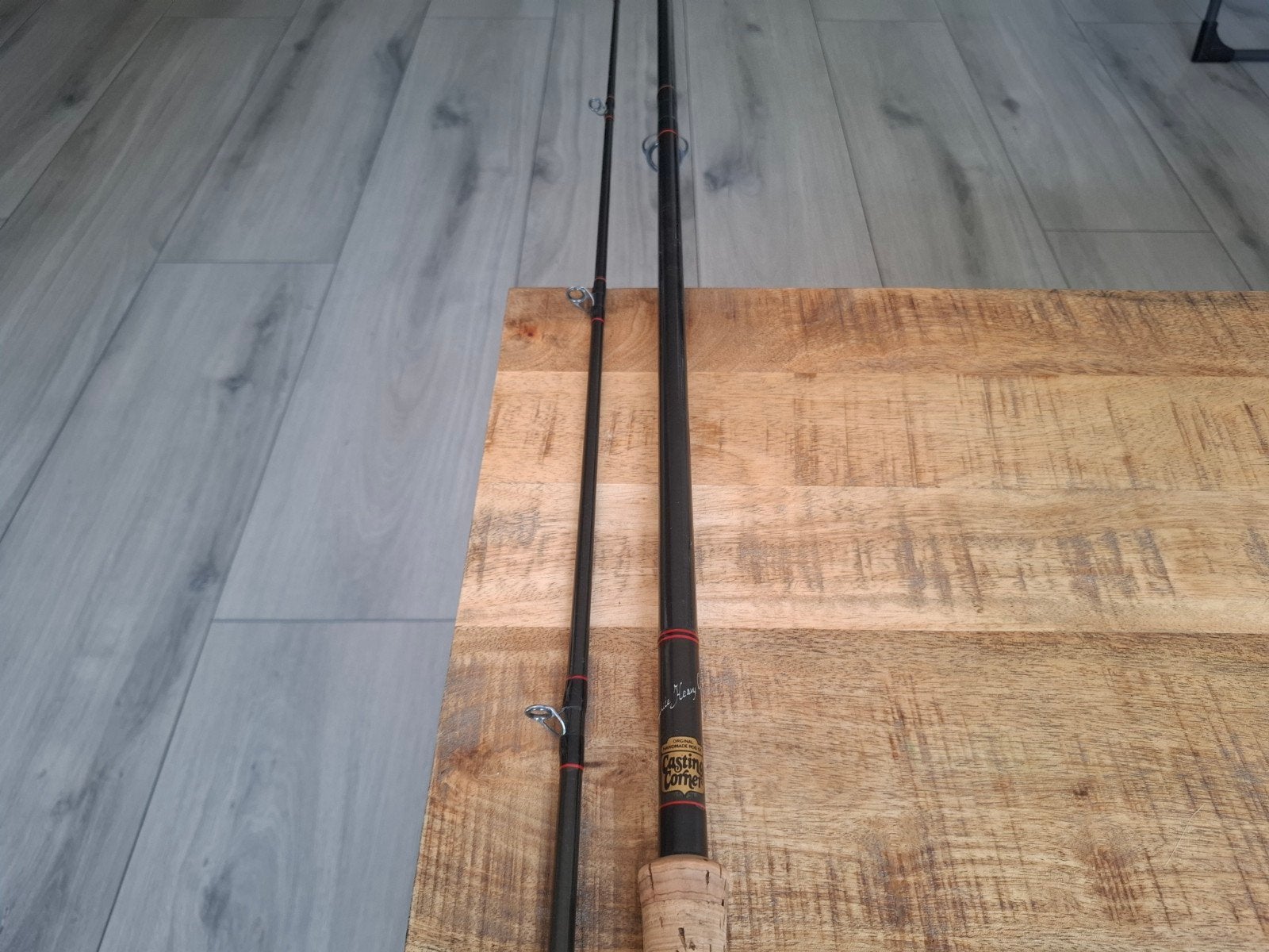 Te koop aangeboden casting corner Graphite Heavy Carp hengel, Ophalen, Werphengel