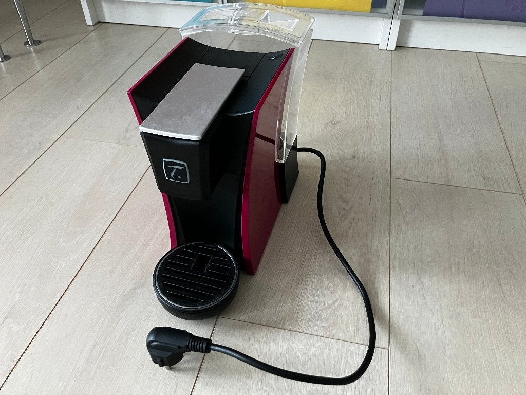 Special.T Mini T Theemachine (Nestlé) – Fuchsia / Roze, Ophalen of Verzenden, Gebruikt, Koffiemachine